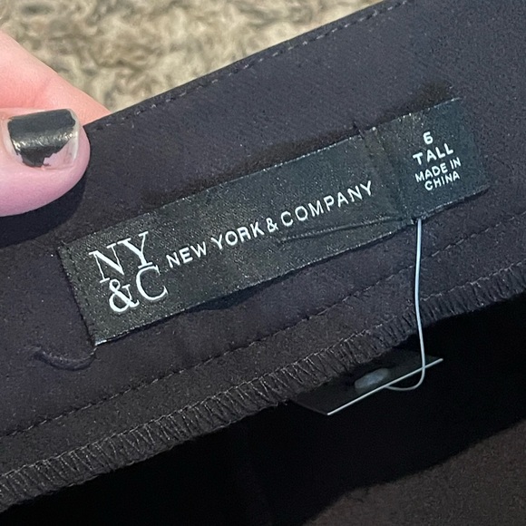 New York & Company Black Boot Cut Pants - Picture 3 of 11